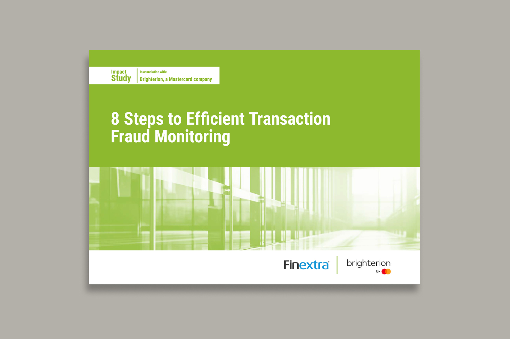 8 steps to efficient transaction fraud monitoring report cover