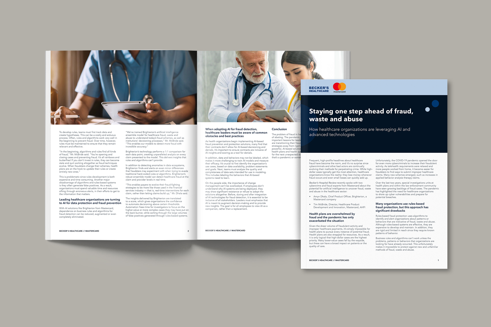 Healthcare FWA Report Cover Image